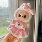 POP MART LABUBU Outfit The Monsters Plush Doll Replacing Clothes Set No Doll US