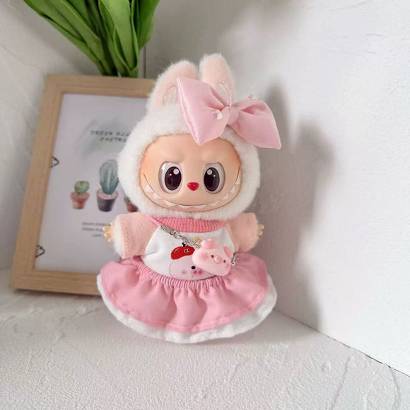 POP MART LABUBU Outfit The Monsters Plush Doll Replacing Clothes Set No Doll US