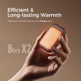 OCOOPA Magnetic 2 in 1 Rechargeable Hand Warmers 5000mAh Power Bank 16 Hrs Heat-- UT4 Young