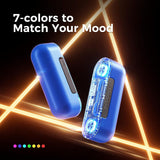 OCOOPA Magnetic 2 in 1 Rechargeable Electric Hand Warmers 10000mAh 16hours Heat with 7 Color Led Light-- UT2S Game Pro