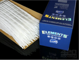 Elements Ultra Thin Rice Cones 1 1/4 Size 100 Pack & Free RAW Clipper Lighter