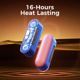 OCOOPA Magnetic 2 in 1 Rechargeable Electric Hand Warmers 10000mAh 16hours Heat with 7 Color Led Light-- UT2S Game Pro