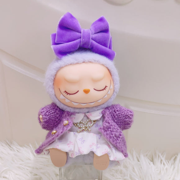 POP MART LABUBU Outfit The Monsters Plush Doll Replacing Clothes Set No Doll US