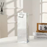 Wholesale Single Wine Bottle Bags Holiday Paper Gift Bags Set Home Wedding Birthday Party Favor Reusable Wine Bottle Wrapping Bags with Handles 12pcs/Pack