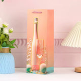 Wholesale Single Wine Bottle Bags Holiday Paper Gift Bags Set Home Wedding Birthday Party Favor Reusable Wine Bottle Wrapping Bags with Handles 12pcs/Pack