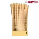 Authentic RAW Classic King Size Pre-Rolled Cones 200 Pack & Free Clipper Lighter